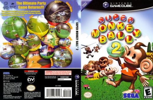 Super Monkey Ball 2 (Europe) (En,Fr,De,Es,It) Cover - Click for full size image